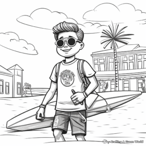 Lifeguard on Duty: Lifeguard Safety Coloring Pages 2