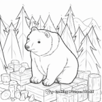 Logical Problem-Solving Wombat Coloring Pages 1