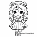 Lol Surprise Doll Coloring Pages for Girls 3
