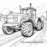 Long-Distance Tractor Derby Coloring Pages 4