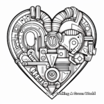 Love-filled Valentine's Day Heart Coloring Pages 3