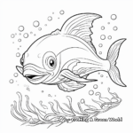 Lovely Dolphin Beast Coloring Pages 3