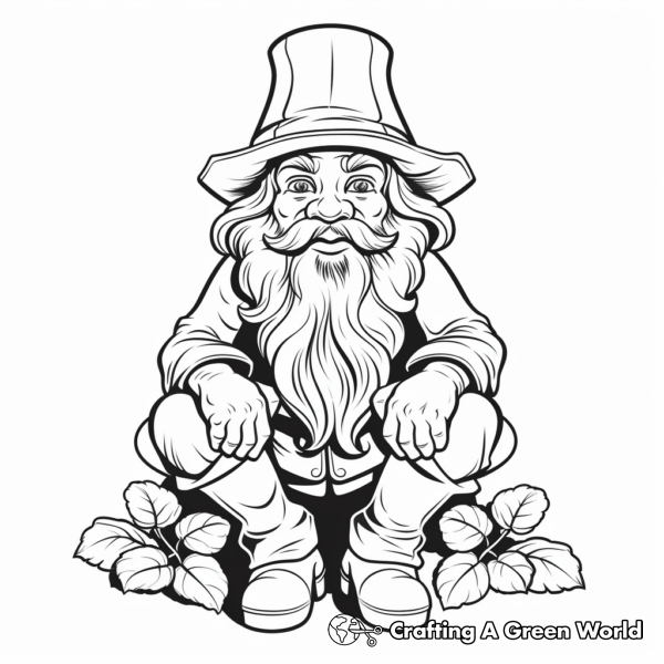 Leprechaun Coloring Pages - Free &amp; Printable!