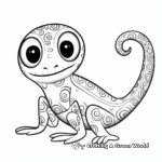Madagascar Giant Day Gecko Coloring Sheets 2