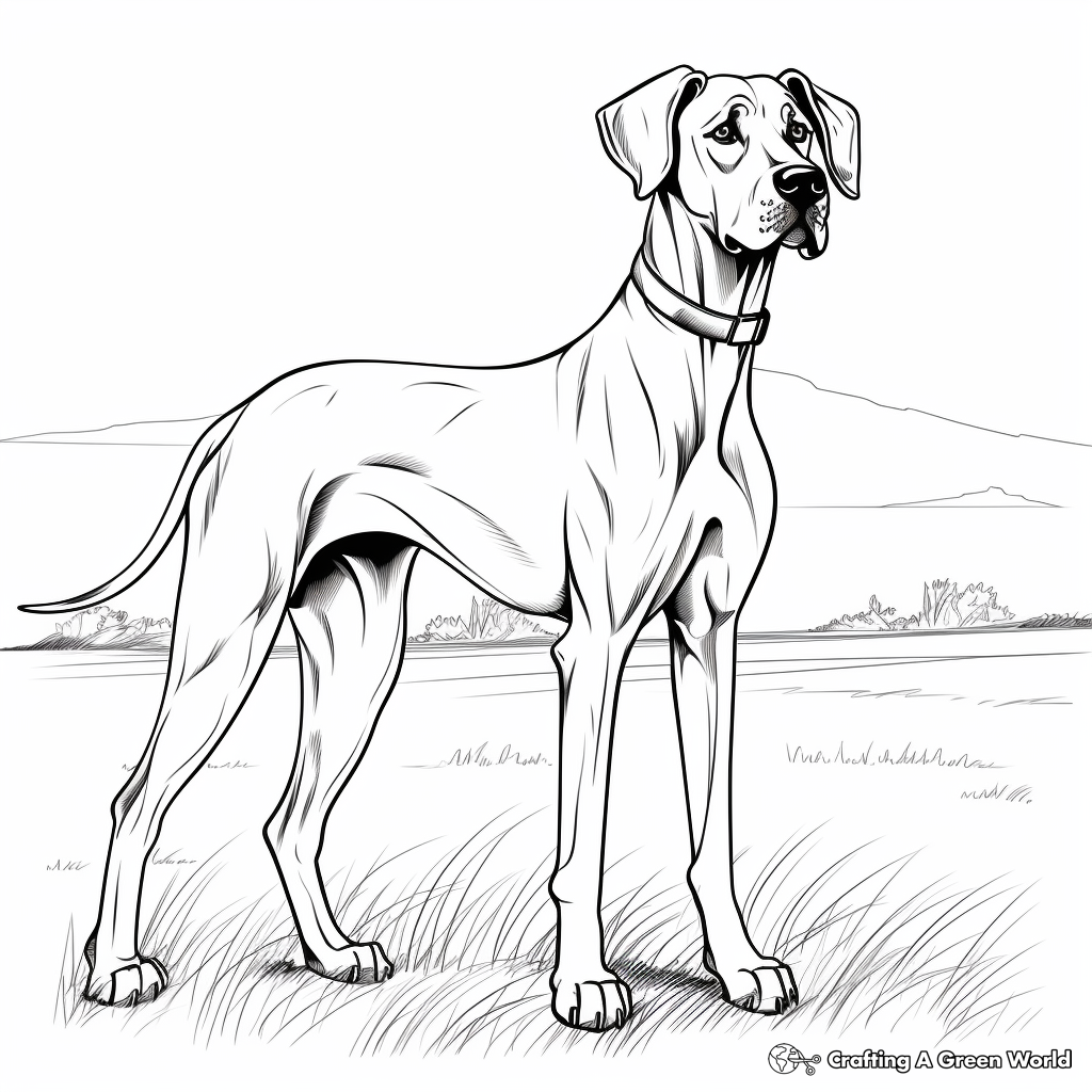 Great Dane Coloring Download Sketch Coloring Page Great Dane Coloring Download Sketch Coloring Page