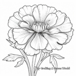 Magnificent Marigold Coloring Pages 2