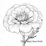 Magnificent Marigold Coloring Pages 4