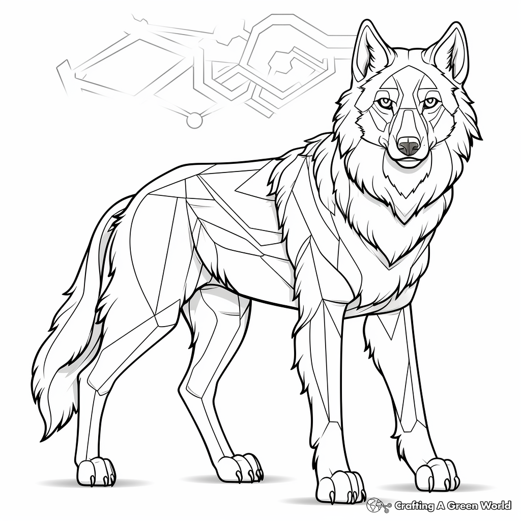 50 Wolf Coloring Pages 2024 Free Printable Sheets Horse Coloringcross 