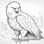 Majestic Eagle Coloring Pages 4