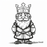 Majestic Leprechaun King Coloring Pages 4