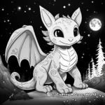 Majestic Night Fury Dragon Coloring Pages 3