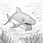 Majestic Whale Coloring Pages 3