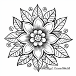 Mandala Coloring Pages with Nature Elements 2