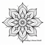 Mandala Inspired Tattoo Coloring Sheets 1