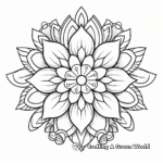 Mandala Inspired Tattoo Coloring Sheets 2