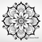 Mandala Inspired Tattoo Coloring Sheets 4