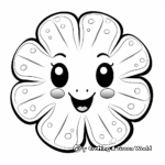 Marine Life with Sand Dollar Coloring Sheets 4