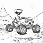 Mars Exploration Rover Coloring Pages 1