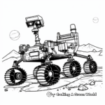 Mars Exploration Rover Coloring Pages 2