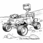 Mars Exploration Rover Coloring Pages 3