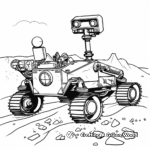 Mars Exploration Rover Coloring Pages 4