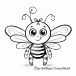 May Bees and Insects Coloring Pages 3