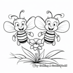 May Bees and Insects Coloring Pages 4