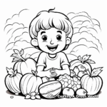 May Seasonal Fruits and Vegetables Coloring Pages 4