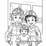 Memorable Fire Safety Coloring Pages 3
