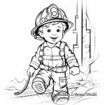 Memorable Fire Safety Coloring Pages 4