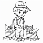 Memorial Day and Veterans Day Coloring Pages 1