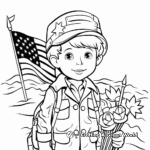 Memorial Day and Veterans Day Coloring Pages 2