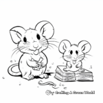 Mice and Rats: A Comparative Coloring Page Set 3
