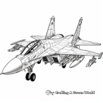 MiG-29 Fulcrum Jet Coloring Pages for Enthusiasts 2