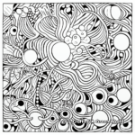 Mindful Tangle Pattern Coloring Pages 4