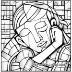 Mosaic Pattern Coloring Pages for Relaxation 2