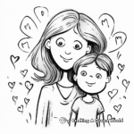 Motherhood Quotes Coloring Pages for Mothers Day 4