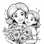Mothers Day Coloring Pages for Preschool 3