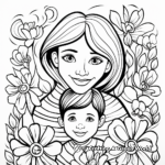 Mother's Day Special Coloring Pages 4