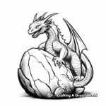 Mountain Stone Dragon Egg Coloring Pages 2