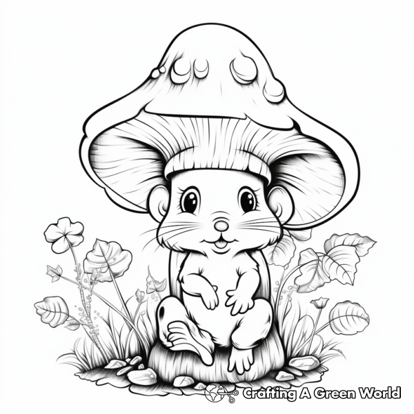 Mouse Coloring Pages - Free &amp; Printable!