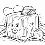 Mouthwatering Sourdough Loaf Coloring Pages 3
