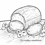 Mouthwatering Sourdough Loaf Coloring Pages 4