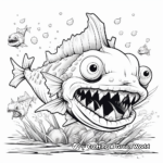 Multiple Marine Cod in One Frame Coloring Pages 3