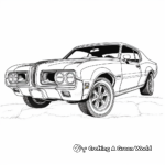 Muscle Car Coloring Pages for Car Enthusiasts 4