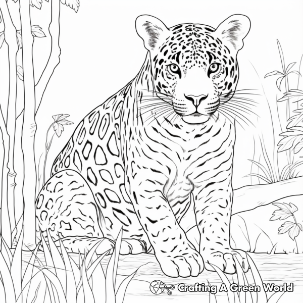 Jungle Animal Coloring Pages - Free & Printable!