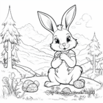 Mythical Easter Bunny in Easterland Coloring Pages 2
