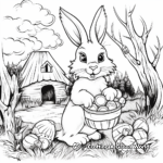 Mythical Easter Bunny in Easterland Coloring Pages 4