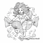 Mythical Greek Aquarius Coloring Pages 3