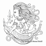 Mythical Greek Aquarius Coloring Pages 4